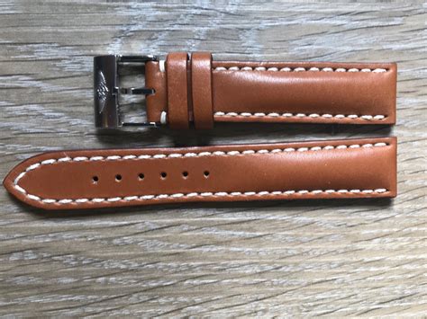 genuine breitling leather strap 215s|breitling watch straps 22mm.